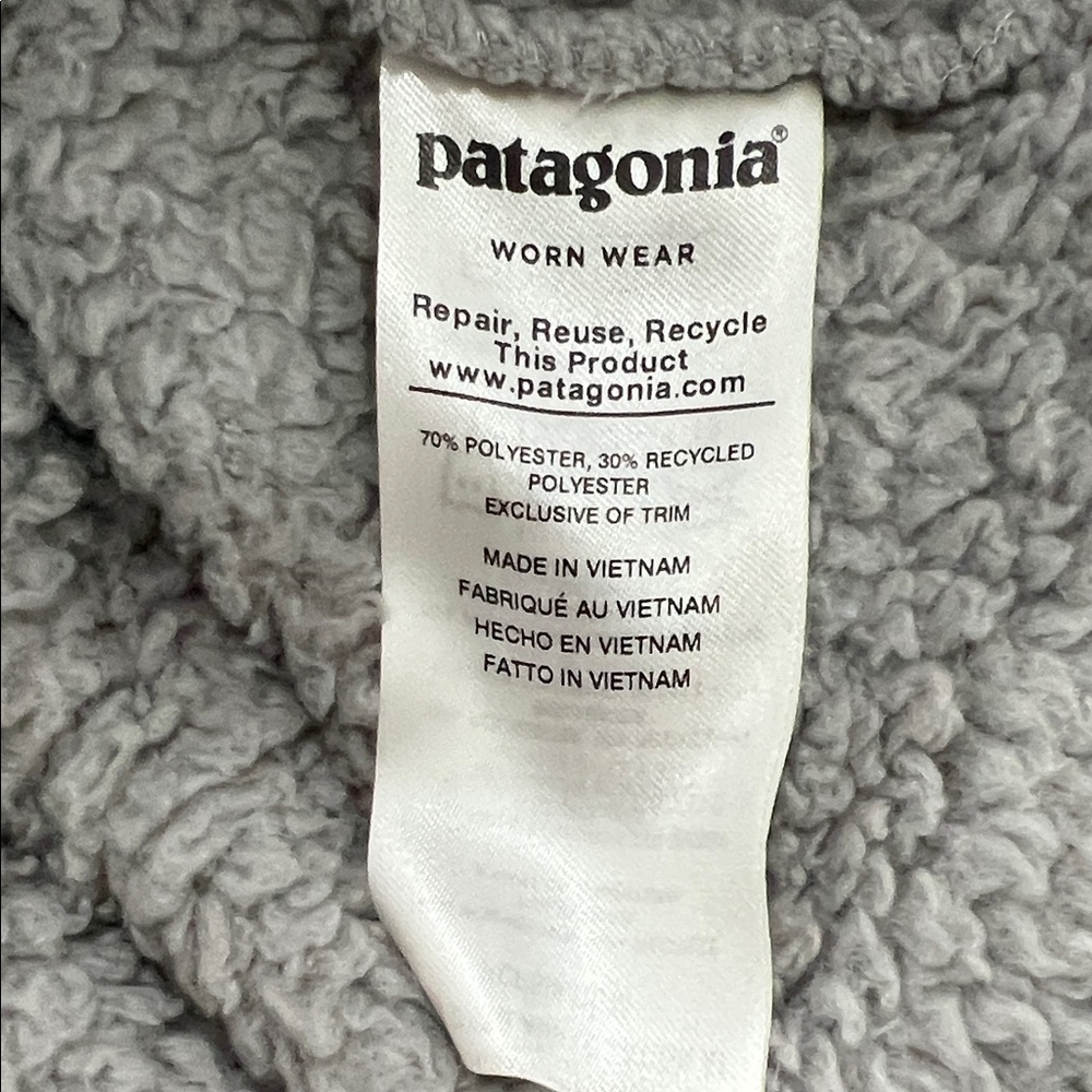 Patagonia Women's Gray Quarter-Zip Fleece - Picture 11 of 13